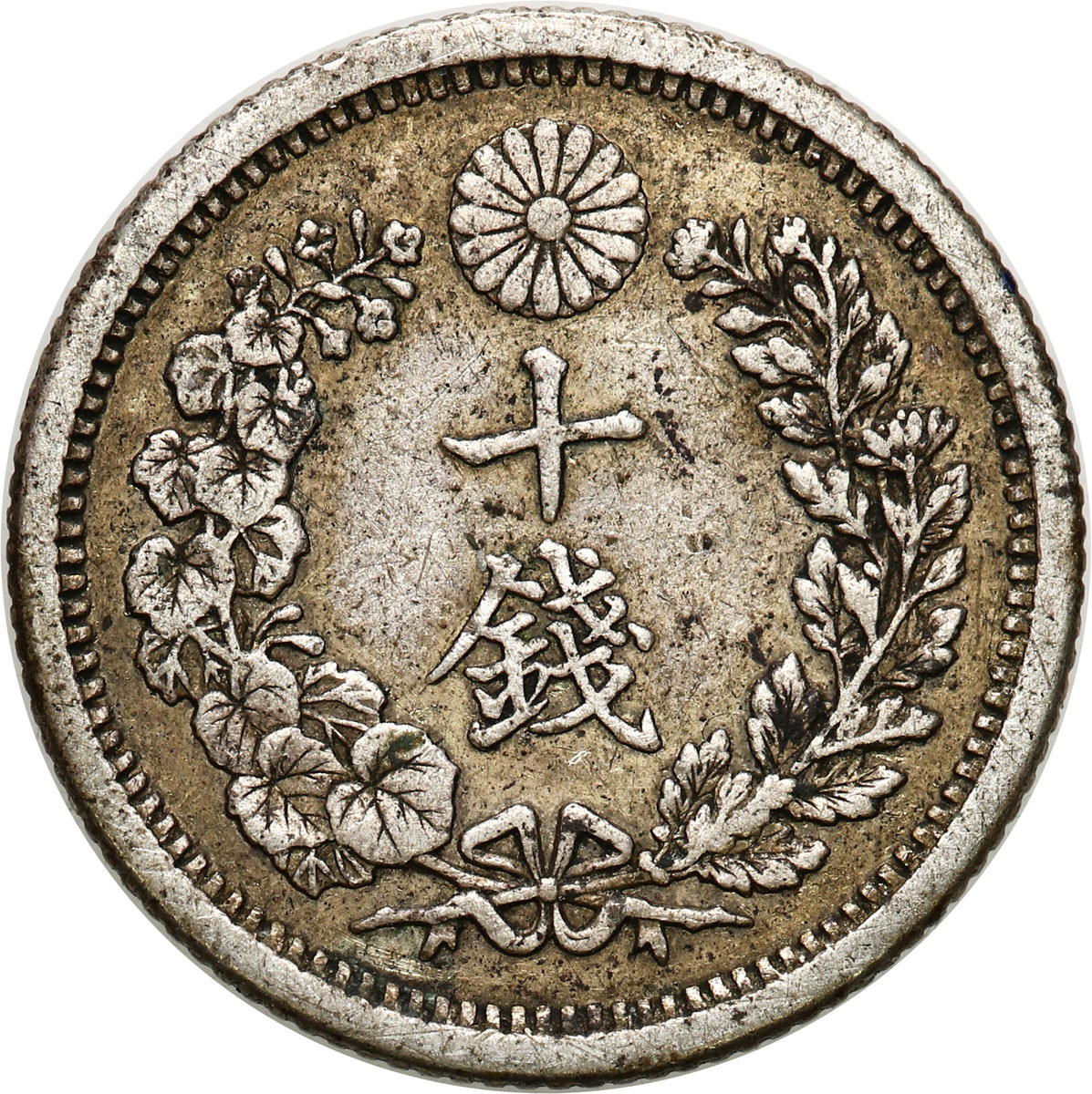 Japonia. 10 Sen 1885